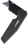 Dedra Összecsukható kés, Dedra, Trapéz penge, Rozsdamentes acél, Fekete (M9083|36)