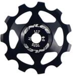 Enlee Sport ipari csapágyas váltógörgő, alumínium, 1db, 11T, fekete