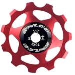 Enlee Sport ipari csapágyas váltógörgő, alumínium, 1db, 11T, piros