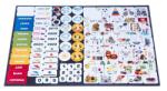 Teddies Calendar magnetic Teddies - Gradinita 114 magneti in cutie 45x32x1cm (10770064)