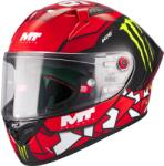 MT Helmets Cască integrală pentru motocicletă KRE + S Piqueras B5 FIM roșu-negru (MT1351D35B510)