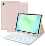 Tech-Protect Husa Cu Tastatura pentru Samsung Galaxy Tab A11+ / Tab A9+, Tech-Protect, SC PEN, Roz - evomag