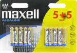 Maxell LR03 AAA Mikroceruza elem 5+5 db