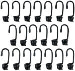 Berger kampó PVC bevonattal, 8-10mm gumikötélhez 20db (122001-0683) - szerszamplusz