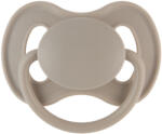 CANPOL BABIES Kaucsuk cumi kerek heggyel Nude 0-6m bézs