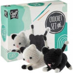 Craft ID Horgoló készlet, cica (CR1701/GE)