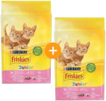 Friskies Junior Száraz Macskatáp (Csirke, Pulyka, Zöldségek és Tej) - 2x10 kg