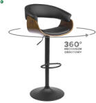 Mebel Elite Forgó bárszék műbőr, NEVADA