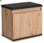  Cipőszekrény 60 cm méretben, artisan tölgy/grafit színben MODENA