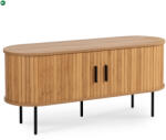 Mebel Elite TV-szekrény 120 cm, 2 ajtóval, tölgy TRISH