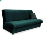 Mebel Elite Ágyazható kanapé zöld színben, velúr kárpittal SIGMA