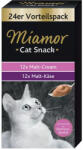 Miamor Malt Cream Paste със сирене 12x15g + Malt Cream 12x15g
