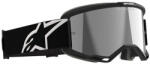 Alpinestars Vision 5 Corp Cross szemüveg - Fekete (Ezüst tükrös plexivel)