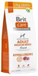 Brit Hipoallergén bárány és rizs ízesítésű kutyatáp közepes testű kutyáknak 12+2 kg
