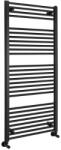 SAPHO Sapho/Aqualine DIRECT Fürdőszobai radiátor egyenes 600x1320mm matt fekete (ILR36B)