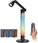 Solight WO67 LED asztali lámpa RGB távirányítóval, fekete