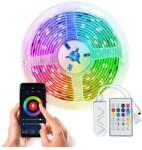 Solight WM57 LED fényszalag RGB távirányítóval és WiFi-vel, 5 m, sokszínű