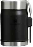 STANLEY Матово черен термос за храна от неръждаема стомана 400 ml Legendary Food Jar + Spork Black 2.0 - Stanley (100000116009)