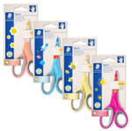 STAEDTLER Olló, iskolai, 14 cm, STAEDTLER "Noris 965", vegyes színek (965 14P BK) - mystock