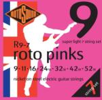 Rotosound Nikkel 7 húros elektromos gitár húrkészlet szuper könnyű 9 11 16 24 32 42 52