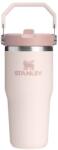 STANLEY Светлорозов термос от неръждаема стомана 410 ml IceFlow Flip Straw 2.0 Tumbler Rose Quartz - Stanley (100000116243)
