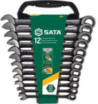 SATA csillag-villáskulcs 12 részes racsnis