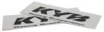 KYB DECALS sticker set ff KYB Racing Suspension BLACK PRD 170010000102 (170010000102)