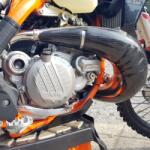 Extremecarbon Kipufogóvédő KTM EXC/SX 125/150 2020-2021 CARBON 01. C. 01. E. 0012 (01.C.01.E.0012)