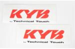 KYB DECALS sticker set ff KYB By Tecnical Touch 2017 Red PRD 170010000302 (170010000302)
