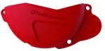 POLISPORT CLUTCH COVER PROTECTOR Honda CRF250R 2010-17 (BLACK * RED) 844110000 (844110000)