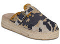 Mou Papucsok JUTE CLOG CAMO PRINT Sokszínű 39