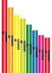Boomwhackers hangolt csövek
