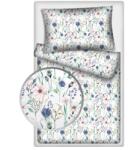 Polášek Holešov Pamut ágynemű virágos rét fehér ágynemű méretek 140x200