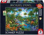 Schmidt Spiele - Szigeti paradicsom 1000 darabos kirakó (58611)