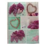 P&O Orgona virágos könyvkötésű bedugós fényképalbum - 200 db 10x15 cm képhez (BBM46200T-WH-P22-19ORGONA)