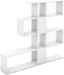 Timeless Home Raft asimetric modern 120x109x20cm alb (ASI30007) Raft
