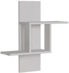Timeless Home Raft de Perete 70x64x20cm, Alb (ASI30059) Raft