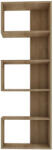 Timeless Home Raft de cărți 150x51.8x31.6cm, Stejar (ASI30005) Raft