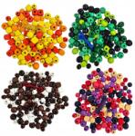 Loveart Kreatív készlet Fa gyöngyök felfűzhető 400 db-os díszgolyók (LVZK-03)