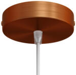 Creative-Cables Creative Cables mennyezeti rózsa Hengeres fém mennyezeti rozetta készlet WIFIKRM57FCRAS réz (WIFIKRM57FCRAS)