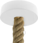 Creative-Cables Creative Cables mennyezeti rózsa Fa mennyezeti rozetta készlet 3XL kábelhez KRL0230 fehér (KRL0230)