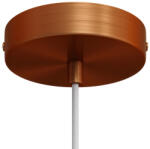 Creative-Cables Creative Cables mennyezeti rózsa Hengeres fém mennyezeti rozetta készlet WIFIKRM57FCRASTERM réz (WIFIKRM57FCRASTERM)