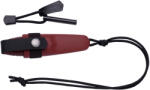 Morakniv Eldris (S) kés, szikravetővel, tokkal, piros