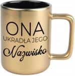 Style Couture Arany Bögre XXL Neki Ellopta A Nevét Ajándék Pároknak (ZŁOTY XXL)