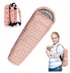 Meteor Gyerek Hálózsák Hátizsákkal Meteor Múmia Ymer Lama (130+30)x60/40cm (81157)