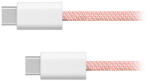 Krüger&Matz Cablu USB-C la USB-C 60W, 1 m, împletit nylon, roz Kruger&Matz (KM1271-1P)