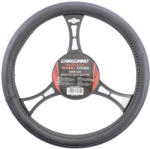 Carguard Husa volan auto Carguard PRO negru/albastru, piele ecologica, 38 cm (HVA004)