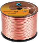  Cablu difuzor transparent 2x6 mm2 din cupru, rola 100 m (KAB0331)