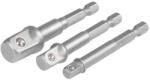 Strend Pro Set adaptoare Strend Pro pentru bormasina, 3 piese (1/4", 3/8", 1/2") (2250786) Surubelnita