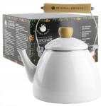 Silesia Emalia Lucian zománcozott vízforraló 2L fehér Indukciós Gáz (5905155026644)